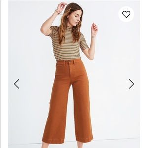 Emmett wide leg crop pant